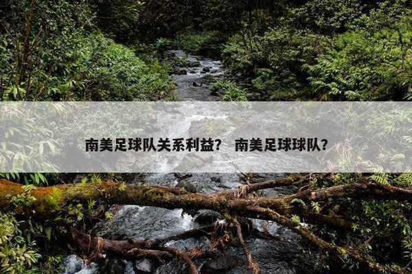 南美足球队关系利益？ 南美足球球队？