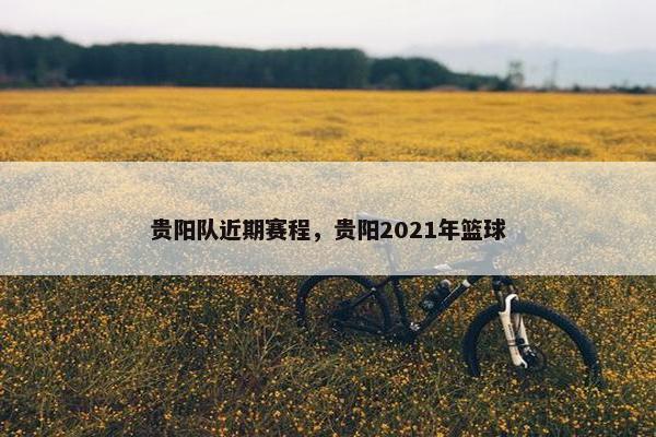 贵阳队近期赛程，贵阳2021年篮球