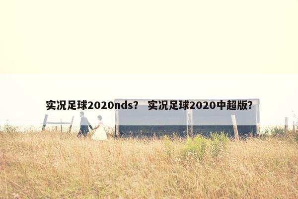 实况足球2020nds？ 实况足球2020中超版？
