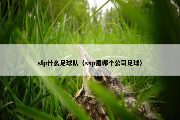 slp什么足球队（ssp是哪个公司足球）