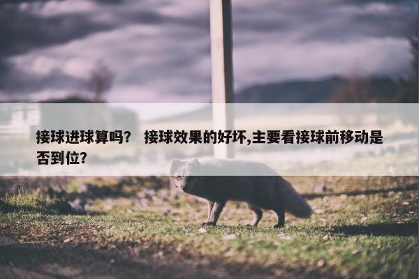 接球进球算吗? 接球效果的好坏,主要看接球前移动是否到位? 接球进球算吗? 接球效果的好坏,主要看接球前移动是否到位?
